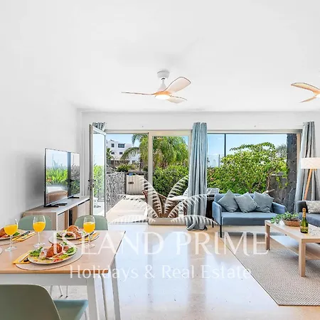 Villa Seaviews Family In Seaside Complex In Amarilla Golf Sbv30